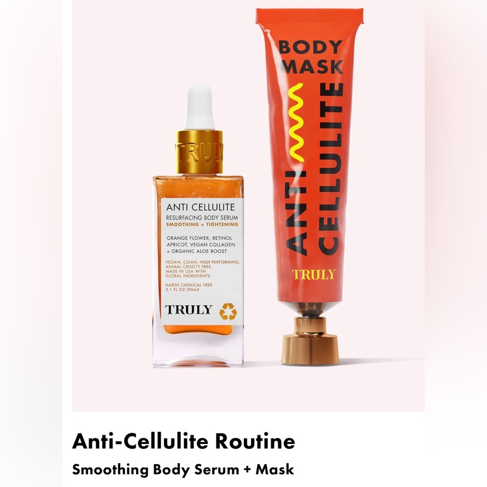 Truly Beauty Anti-Cellulite serum & mask bundle! Miracle in a bottle!!!